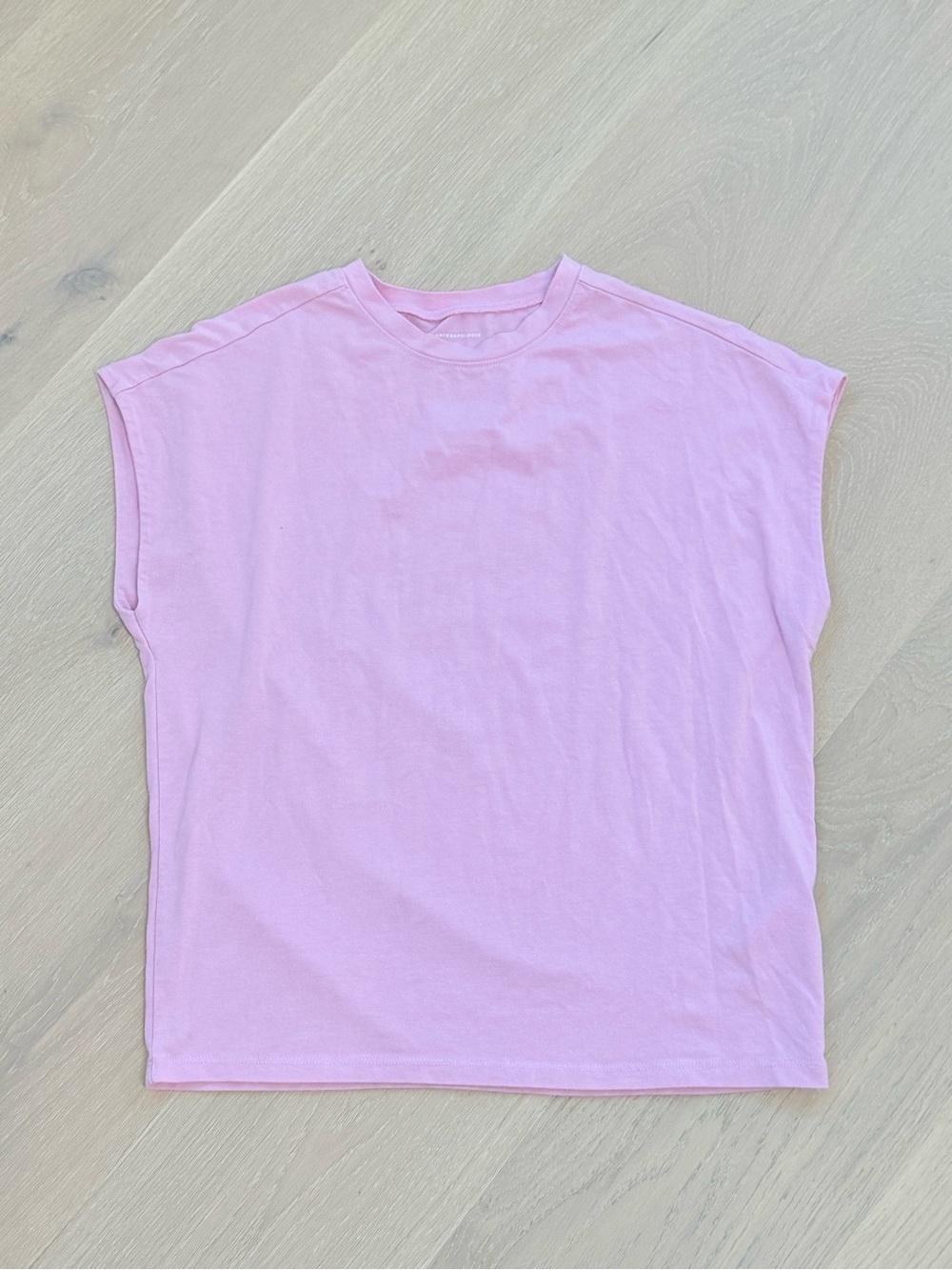 Anthropologie Pink Supima Cotton Micro Modal Tee XS